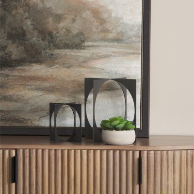 Alternative view of Lima Gunmetal Iron Large Decorative Object