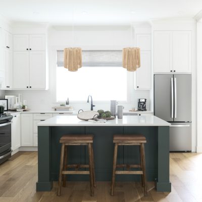 Alternative view of Aviario 14.2 L x 14.2 W x 14.2 H Natural Cane Cylindrical Pendant Light