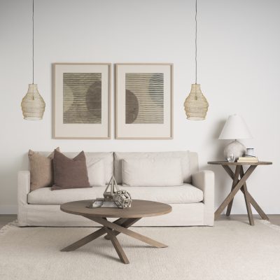 Alternative view of Halycon 16.0L x 16.0W x 20.0H Gold Mesh and Iron Pendant Light