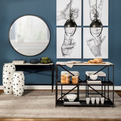 Alternative view of Sandook (Small) 8H Brown Round Wooden Storage Jar