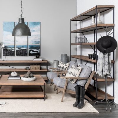 Alternative view of Idris Set of 2 Black Metal Geometric Mesh Bowls