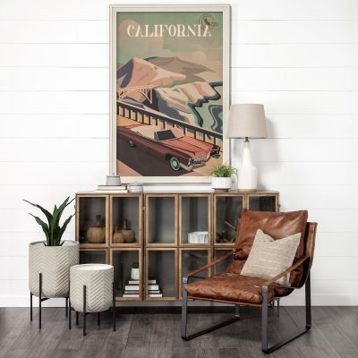 Alternative view of Afra Medium Solid Wood Vase Shaped Decorative Object