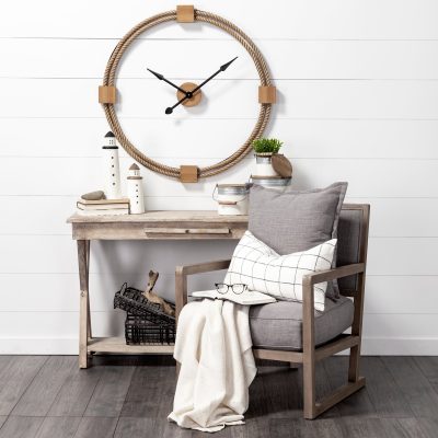 Alternative view of Suzanne 14 x 26 White/Black Square Pattern Decorative Pillow Cover