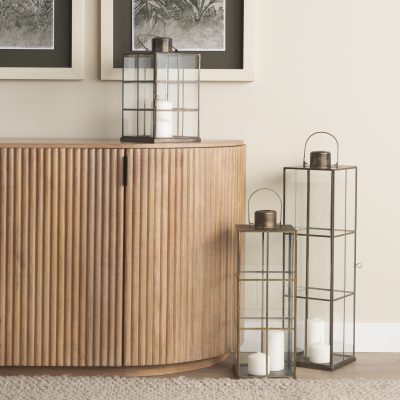 Alternative view of Grimwig (Small) 8L x 8W x 15H LANTERN W/SHEET BASE WITHOUT BEVEL