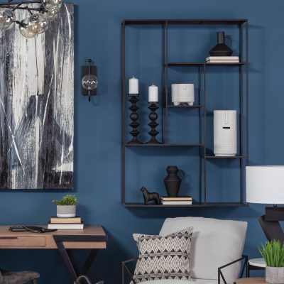 Alternative view of Emily I 8L x 8W Black Metal Decorative Jug