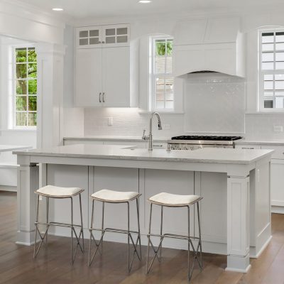 Alternative view of Katniss 26" Total Height Cream Fabric Seat Gold Metal Frame Counter Stool