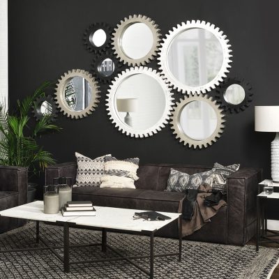 Alternative view of Beardell 18 x 18 Cream And Black Details With Tassels  Decorative Pillow Cover