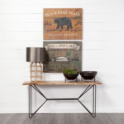 Alternative view of Cauldron (Set of 2) Brown Metal Bowls