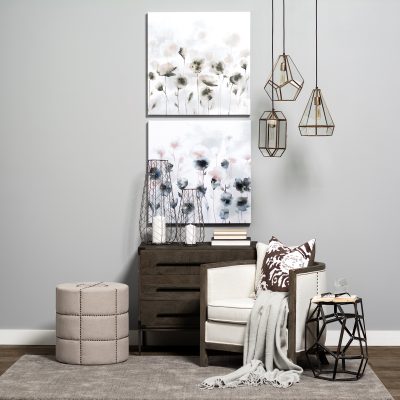 Alternative view of Prima 9.5x12.5 Gold Metal and Glass Pyramid Pendant Light