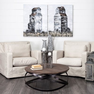 Alternative view of Shandra I Small Glass w/Metal Wire Snakeskin Pattern Table Candle Holder