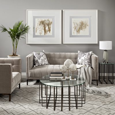 Alternative view of Sandy II (Medium) 6L x 3W White Coastal Sand Dollar Object