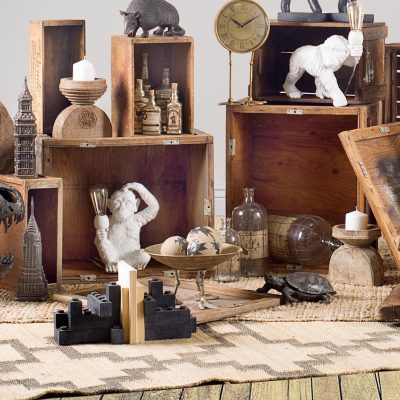 Alternative view of Chadwick II 13L x 13W Gold Metal Webbed Feet Bowl