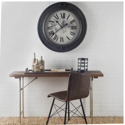 Alternative view of Oliver Black Metal/Glass Caged Table Candle Holder