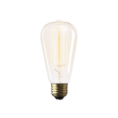 Filament Teardrop E26 40W 5.5"H Bulb