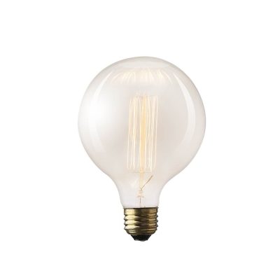 Filament Globe E26 40W 5.5"H Bulb