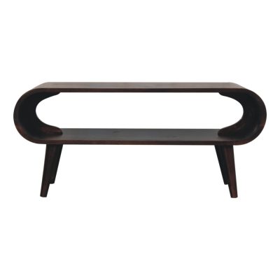 Alternative view of Amaya Light Walnut Coffee Table