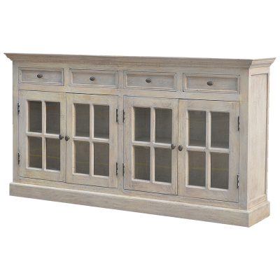 Alternative view of Stone Acid Wash Glazed Sideboard