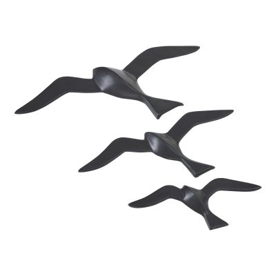 Stevens Wall Decor, Matte Black