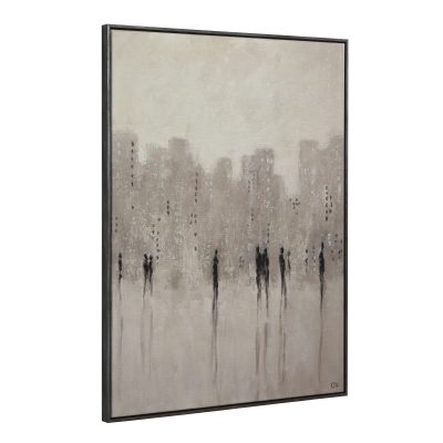 Alternative view of Storia 40" H x 30" W Canvas Art, Beige