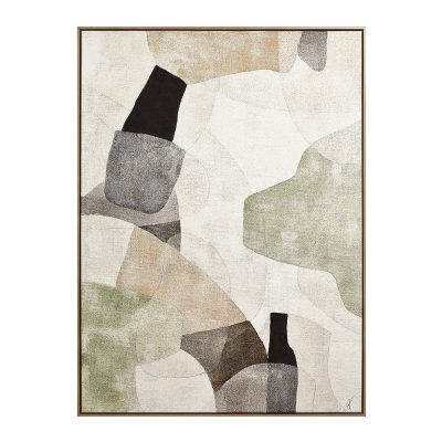 Nala 48" H x 36" W Canvas Art, Beige