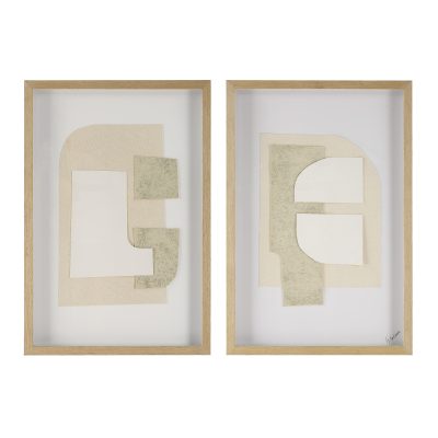 Delias 20.0" Wide Wall Decor, Printed Artwork (2 Piece Set)