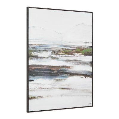 Alternative view of Danae 48" H x 36" W Canvas Art, White
