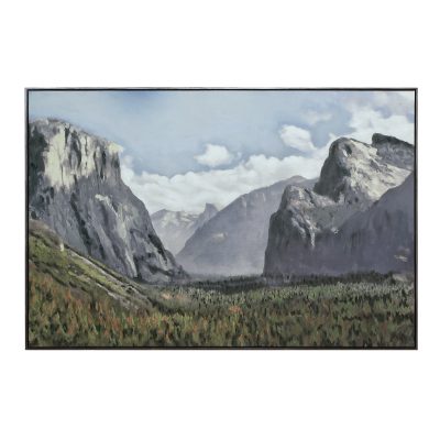 Granato 40" H x 60" W Canvas Art, Grey