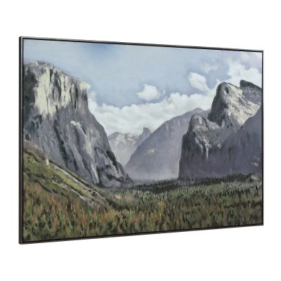 Alternative view of Granato 40" H x 60" W Canvas Art, Grey