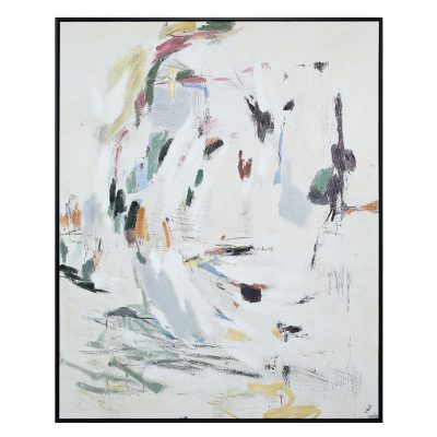 Cinta 50" H x 40" W Canvas Art, Grey