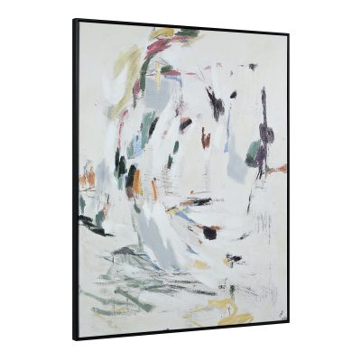 Alternative view of Cinta 50" H x 40" W Canvas Art, Grey
