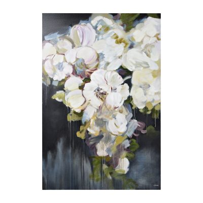 Gables 48" Wide Canvas Art, Off-white