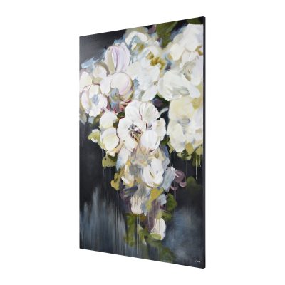 Alternative view of Gables 48" Wide Canvas Art, Off-white