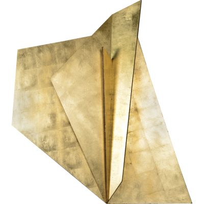Leah 43" Wide Wall Art, Gold