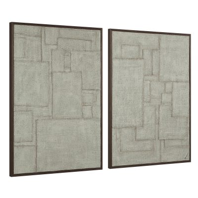 Alternative view of Caramelo 32" Wide Wall Art, Sand Beige