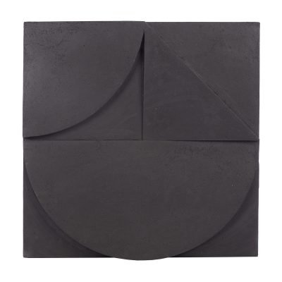 Serino 24" Wide Wall Decor, Black