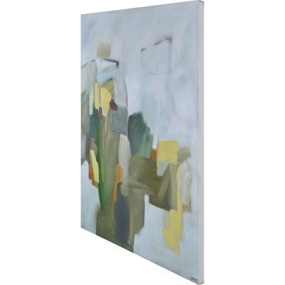 Alternative view of Humphrey 40" Wide Canvas Art, Green