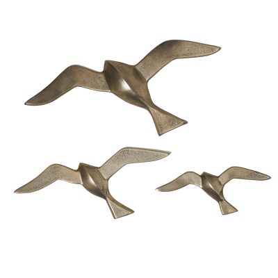 Stevens 3 Piece Wide Wall Decor, Yellow