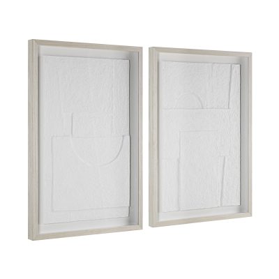 Alternative view of Linen 24.0" Wide Wall Decor, Printed Artwork (2 Piece Set)