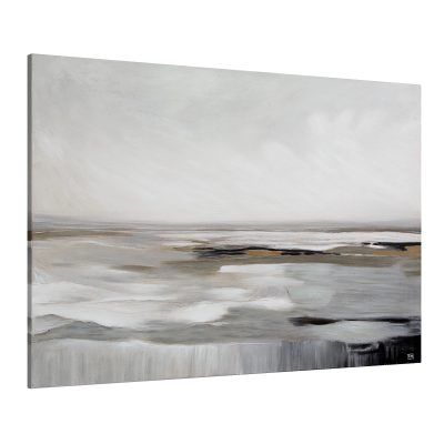 Alternative view of Arnar 40" H x 60" W Canvas Art, Grey