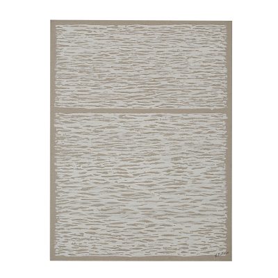 Chiari 36" Wide Canvas Art, White