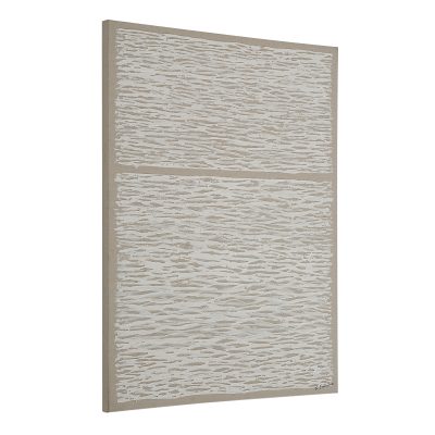 Alternative view of Chiari 36" Wide Canvas Art, White