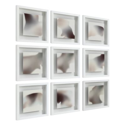 Alternative view of Harding 16" Wide Wall Decor, White