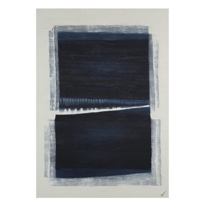 Ibiza 62" H x 44" W Canvas Art, Blue