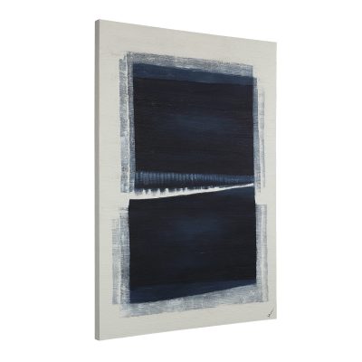 Alternative view of Ibiza 62" H x 44" W Canvas Art, Blue