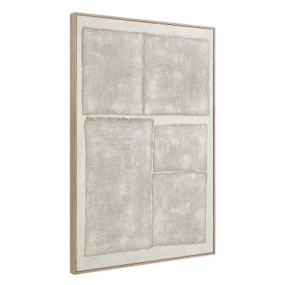 Alternative view of Picardy 60.3" Wide Wall Art with Wood Frame, Oak
