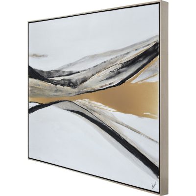 Alternative view of Webber 36" Wide Canvas Art, Black