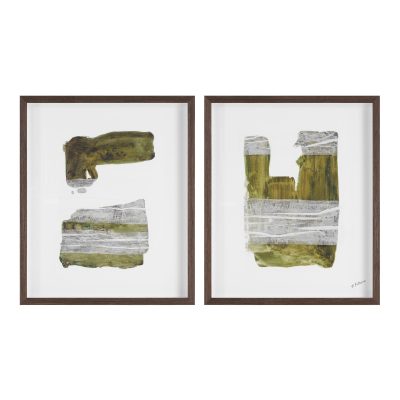 Aimee 20.0" Wide Wall Decor, Printed Artwork (2 Piece Set)