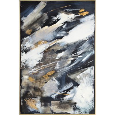 Westmount 40" Wide Canvas Art, Gold