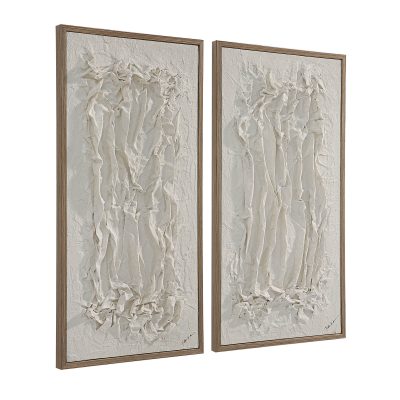 Alternative view of Volterra 20" Wide Wall Art, White