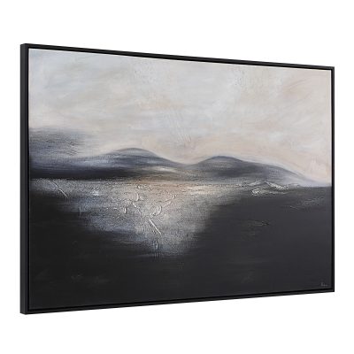 Alternative view of Suez 40" H x 60" W Canvas Art, Blue